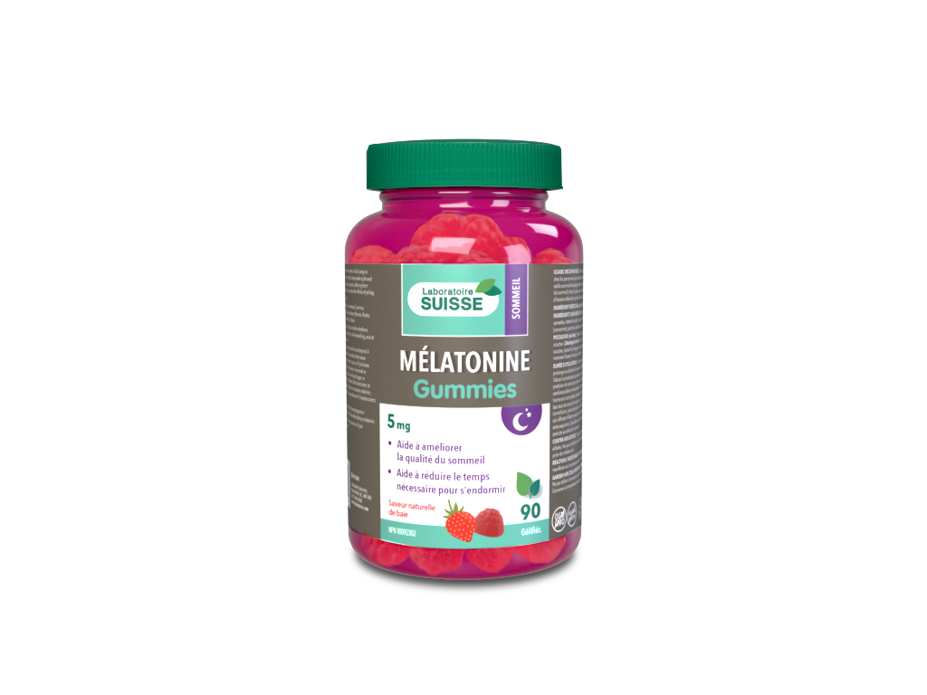 Nouveau chez Laboratoire Suisse : Mélatonine Gummies