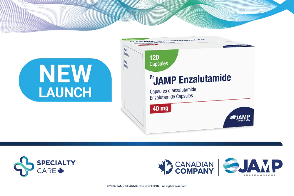 JAMP Pharma Group Expands Oncology Portfolio with PrJAMP Enzalutamide