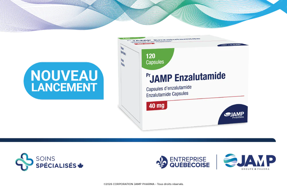 Le Groupe JAMP Pharma élargit son portefeuille en oncologie avec Pr JAMP Enzalutamide